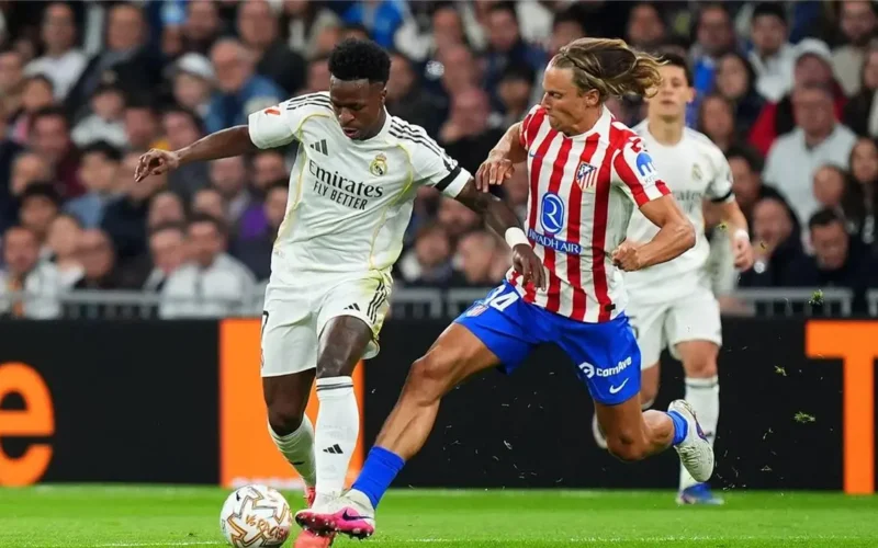 فينيسيوس وفالفيردي يهزان شباك أتلتيكو مدريد بهدفين في غضون 3 دقائق